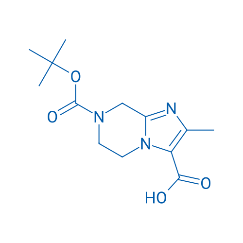 7-[(tert-Butoxy)carbonyl]-2-methyl-5H,6H,7H,8H-imidazo[1,2-a]pyrazine-3-carboxylic acid 1g