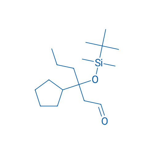 3-[(tert-Butyldimethylsilyl)oxy]-3-cyclopentylhexanal 1g