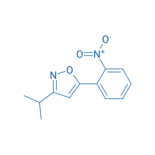 5-(2-Nitrophenyl)-3-(propan-2-yl)-1,2-oxazole 1g