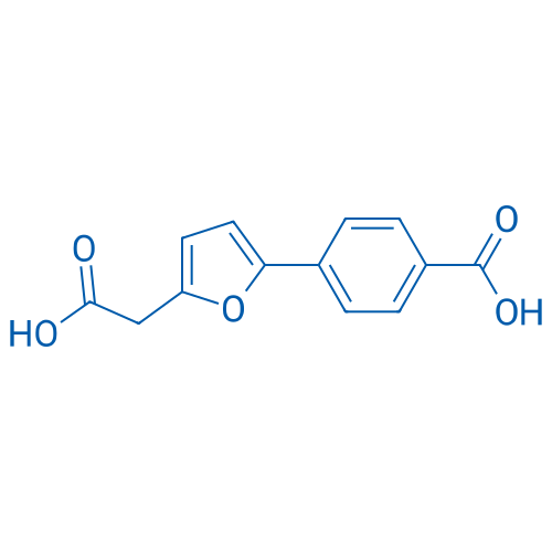 4-[5-(Carboxymethyl)furan-2-yl]benzoic acid 1g
