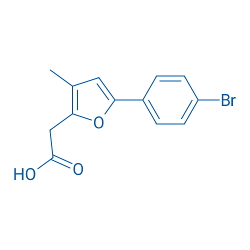 2-[5-(4-Bromophenyl)-3-methylfuran-2-yl]acetic acid 1g