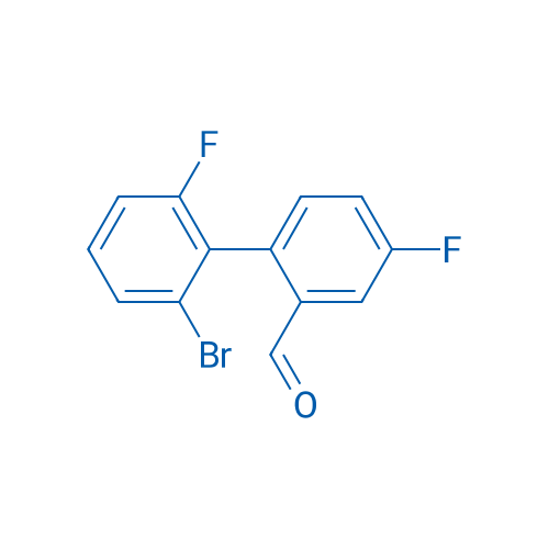2-(2-Bromo-6-fluorophenyl)-5-fluorobenzaldehyde 1g