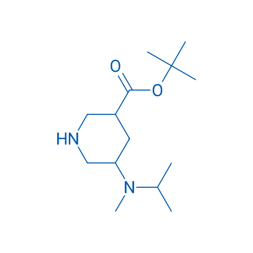 tert-Butyl 5-[methyl(propan-2-yl)amino]piperidine-3-carboxylate 1g