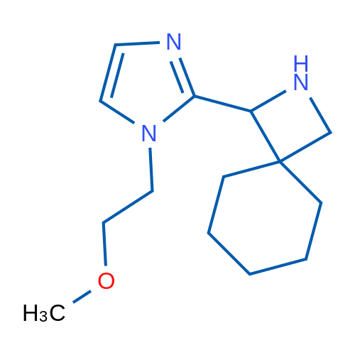 1-[1-(2-Methoxyethyl)-1H-imidazol-2-yl]-2-azaspiro[3.5]nonane 1g