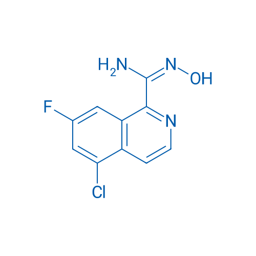 (E)-5-Chloro-7-fluoro-N'-hydroxyisoquinoline-1-carboximidamide 1g