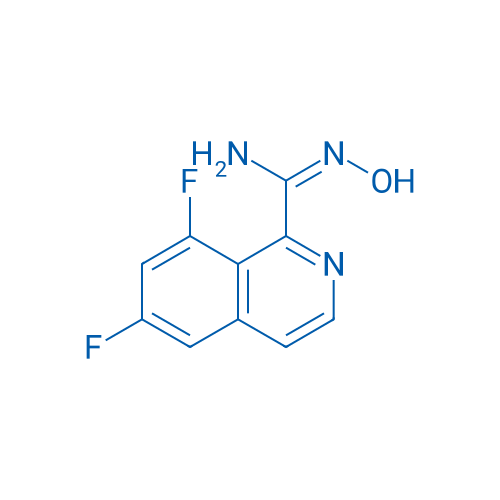 (E)-6,8-Difluoro-N'-hydroxyisoquinoline-1-carboximidamide 1g