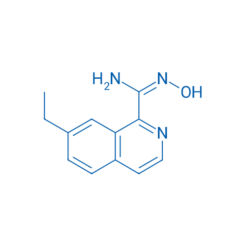 (E)-7-Ethyl-N'-hydroxyisoquinoline-1-carboximidamide 1g