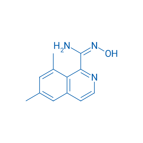 (E)-N'-Hydroxy-6,8-dimethylisoquinoline-1-carboximidamide 1g