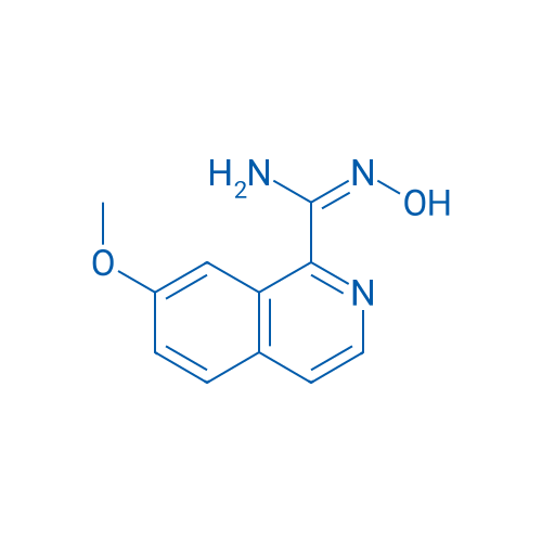 (E)-N'-Hydroxy-7-methoxyisoquinoline-1-carboximidamide 1g