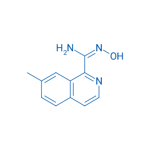 (E)-N'-Hydroxy-7-methylisoquinoline-1-carboximidamide 1g
