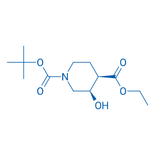1-(tert-Butyl) 4-ethyl (3R,4R)-3-hydroxypiperidine-1,4-dicarboxylate 1g