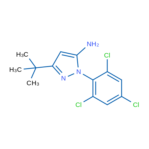 3-(tert-Butyl)-1-(2,4,6-trichlorophenyl)-1H-pyrazol-5-amine 250mg