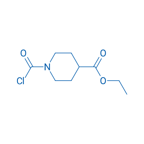 Ethyl 1-(chlorocarbonyl)piperidine-4-carboxylate 5g