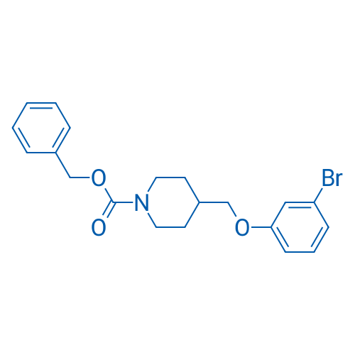 Benzyl 4-((3-bromophenoxy)methyl)piperidine-1-carboxylate 1g