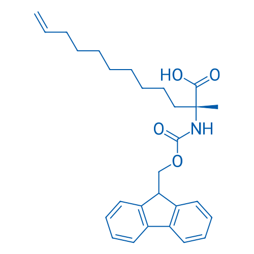 (R)-2-((((9H-Fluoren-9-yl)methoxy)carbonyl)amino)-2-methyldodec-11-enoic acid 100mg