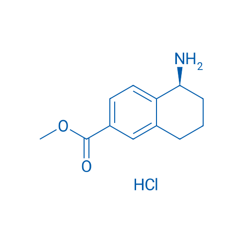 (S)-Methyl 5-amino-5,6,7,8-tetrahydronaphthalene-2-carboxylate hydrochloride 100mg