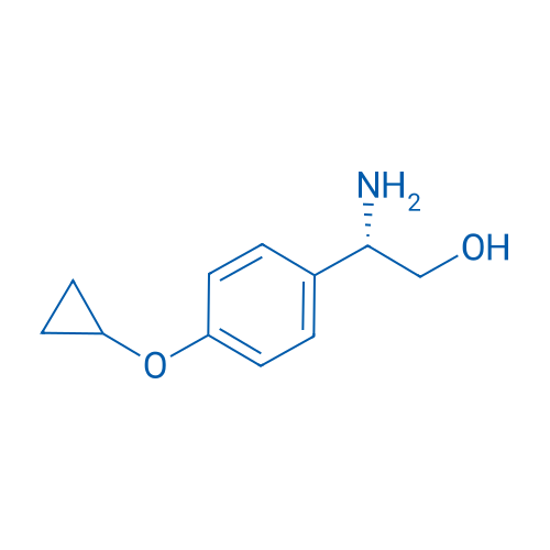 (S)-2-Amino-2-(4-cyclopropoxyphenyl)ethanol 250mg