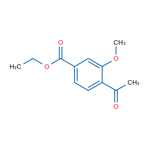 Ethyl 4-acetyl-3-methoxybenzoate 1g