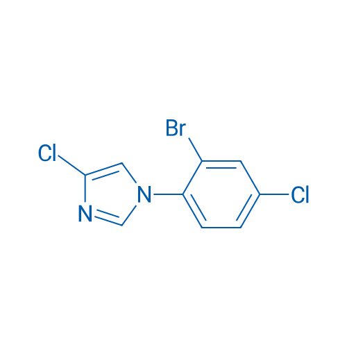 1-(2-BROMO-4-CHLOROPHENYL)-4-CHLORO-1H-IMIDAZOLE 250mg