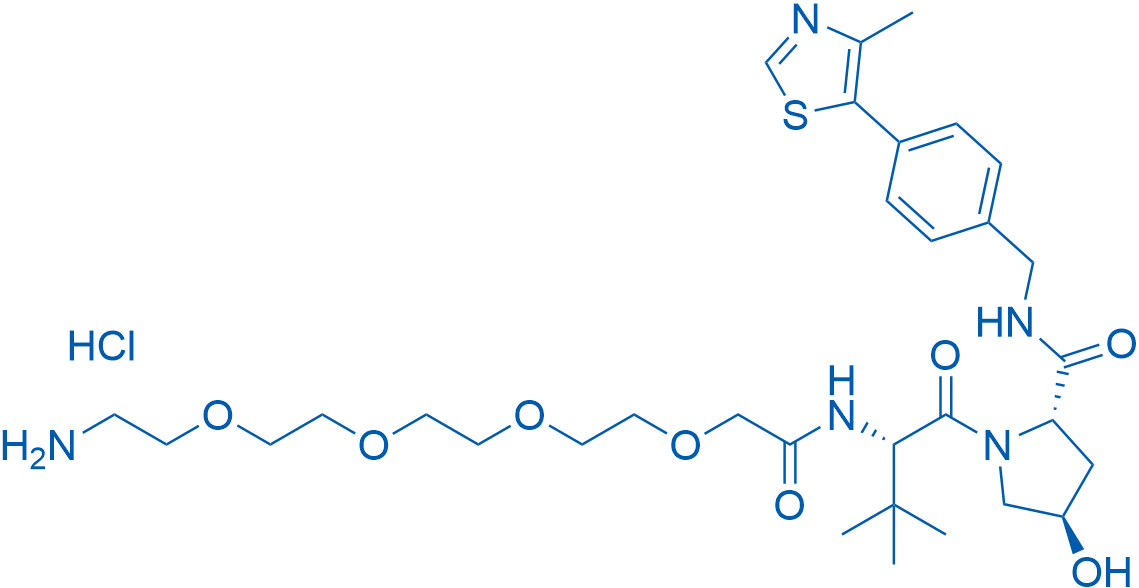 (S,R,S)-AHPC-PEG4-NH2 HCl 100mg