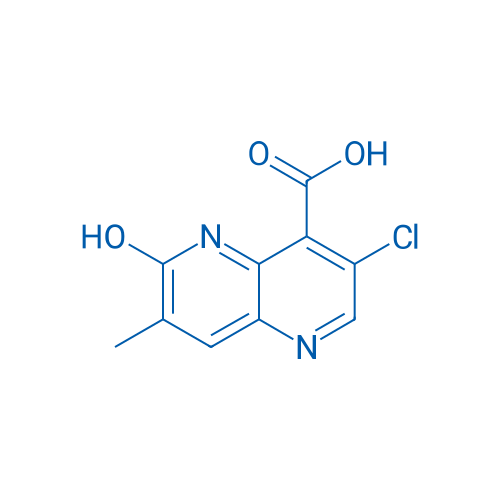 3-CHloro-6-hydroxy-7-methyl-[1,5]naphthyridine-4-carboxylic acid 250mg