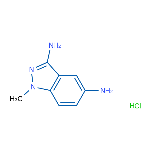 1-MEthyl-1h-indazole-3,5-diamine hydrochloride 1g