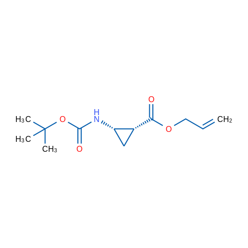 (1R,2S)-Allyl 2-((tert-butoxycarbonyl)amino)cyclopropanecarboxylate 1g