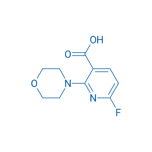 6-Fluoro-2-morpholinonicotinic acid 250mg