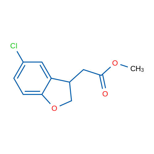 Methyl 2-(5-chloro-2,3-dihydrobenzofuran-3-yl)acetate 1g