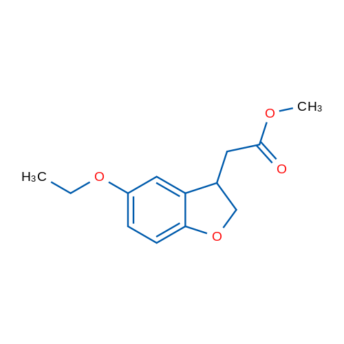 Methyl 2-(5-ethoxy-2,3-dihydrobenzofuran-3-yl)acetate 1g