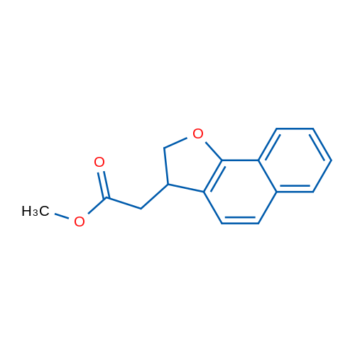 Methyl 2-(2,3-dihydronaphtho[1,2-b]furan-3-yl)acetate 1g