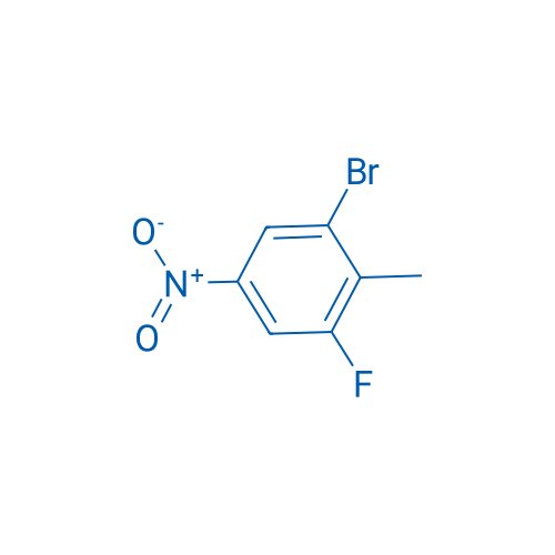 1-Bromo-3-fluoro-2-methyl-5-nitrobenzene 250mg