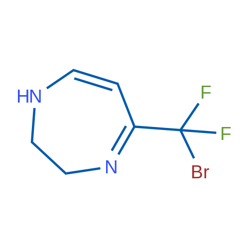 5-(Bromodifluoromethyl)-2,3-dihydro-1H-1,4-diazepine 1g