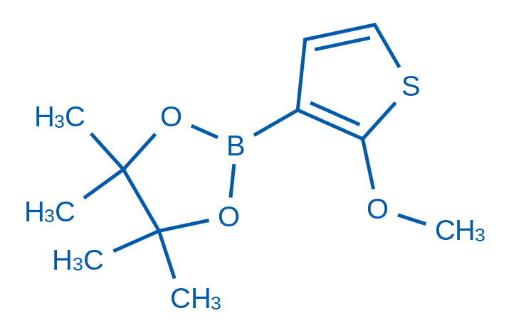 2-(2-Methoxythiophen-3-yl)-4,4,5,5-tetramethyl-1,3,2-dioxaborolane 100mg