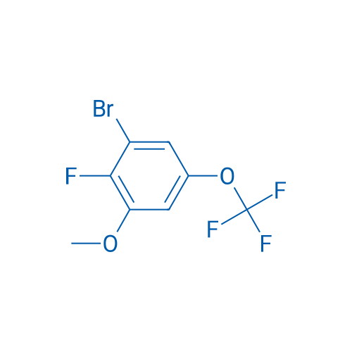 1-BROMO-2-FLUORO-3-METHOXY-5-(TRIFLUOROMETHOXY)BENZENE 1g