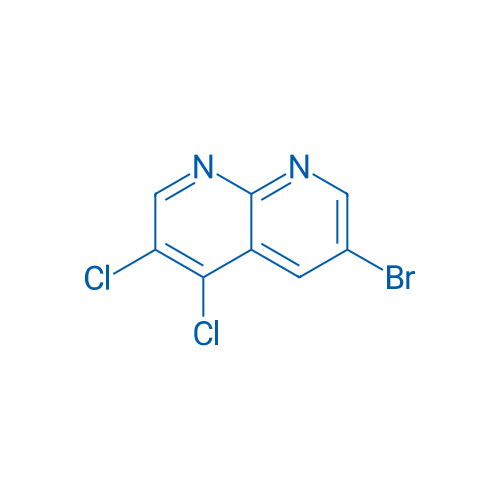 6-BROMO-3,4-DICHLORO-1,8-NAPHTHYRIDINE 250mg