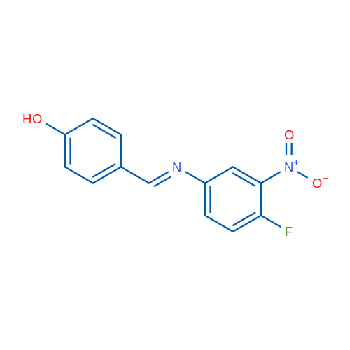 4-[(1E)-[(4-Fluoro-3-nitrophenyl)imino]methyl]phenol 1g
