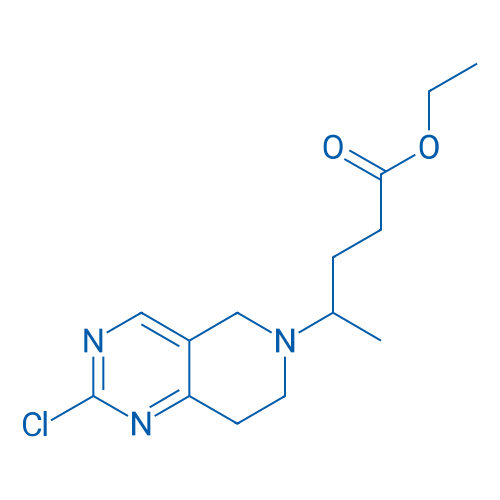 ETHYL 4-(2-CHLORO-7,8-DIHYDROPYRIDO[4,3-D]PYRIMIDIN-6(5H)-YL)PENTANOATE 250mg