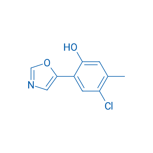 4-CHLORO-5-METHYL-2-(OXAZOL-5-YL)PHENOL 1g