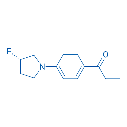 (S)-1-(4-(3-fluoropyrrolidin-1-yl)phenyl)propan-1-one 1g