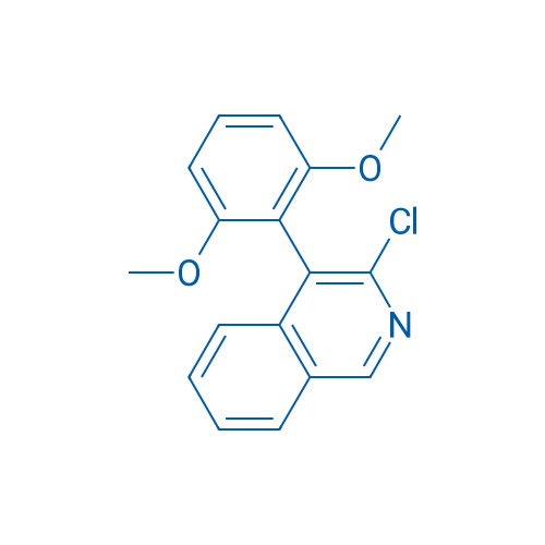 3-Chloro-4-(2,6-dimethoxyphenyl)isoquinoline 50mg