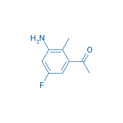 1-(3-Amino-5-fluoro-2-methylphenyl)ethanone 100mg