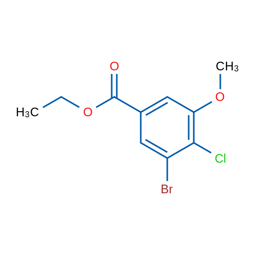 Ethyl 3-bromo-4-chloro-5-methoxybenzoate 1g
