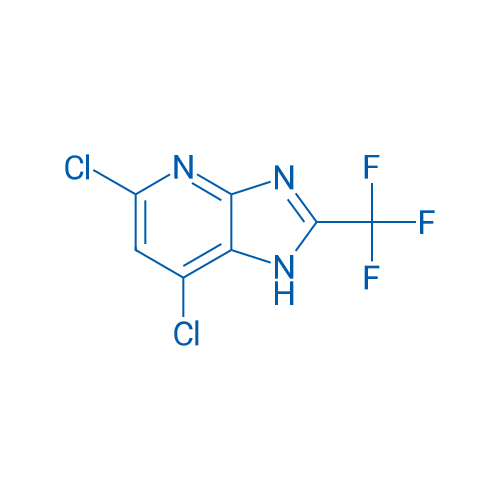 5,7-Dichloro-2-(trifluoromethyl)-1H-imidazo[4,5-b]pyridine 1g