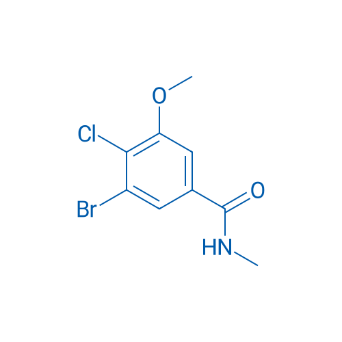 3-Bromo-4-chloro-5-methoxy-N-methylbenzamide 5g