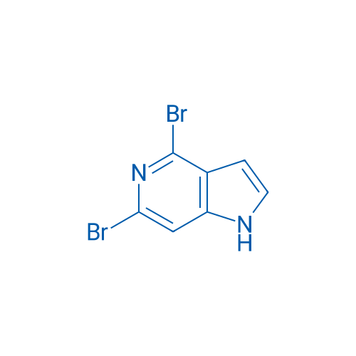 4,6-Dibromo-1H-pyrrolo[3,2-c]pyridine 250mg