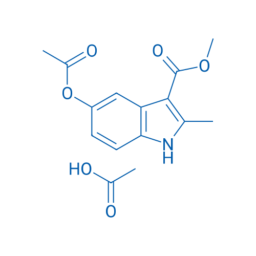 Methyl 5-acetoxy-2-methyl-1H-indole-3-carboxylate acetate 250mg
