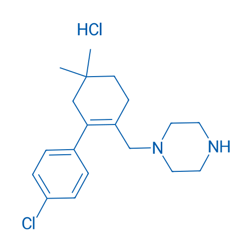 1-((4'-Chloro-5,5-dimethyl-3,4,5,6-tetrahydro-[1,1'-biphenyl]-2-yl)methyl)piperazine hydrochloride 1g