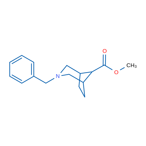 Methyl 3-benzyl-3-azabicyclo[3.2.1]octane-8-carboxylate 1g