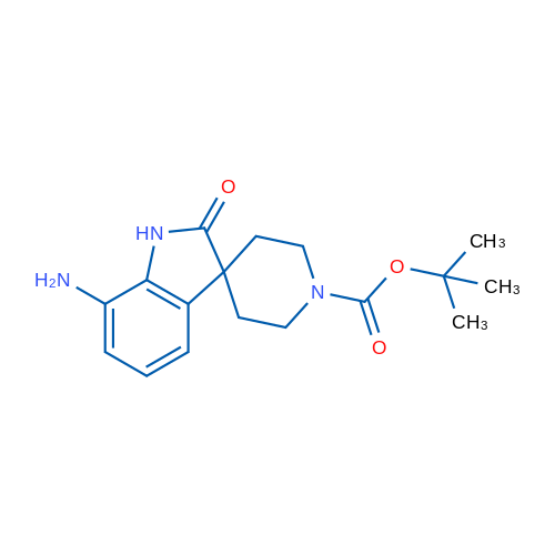 tert-Butyl 7-amino-2-oxospiro[indoline-3,4'-piperidine]-1'-carboxylate 1g